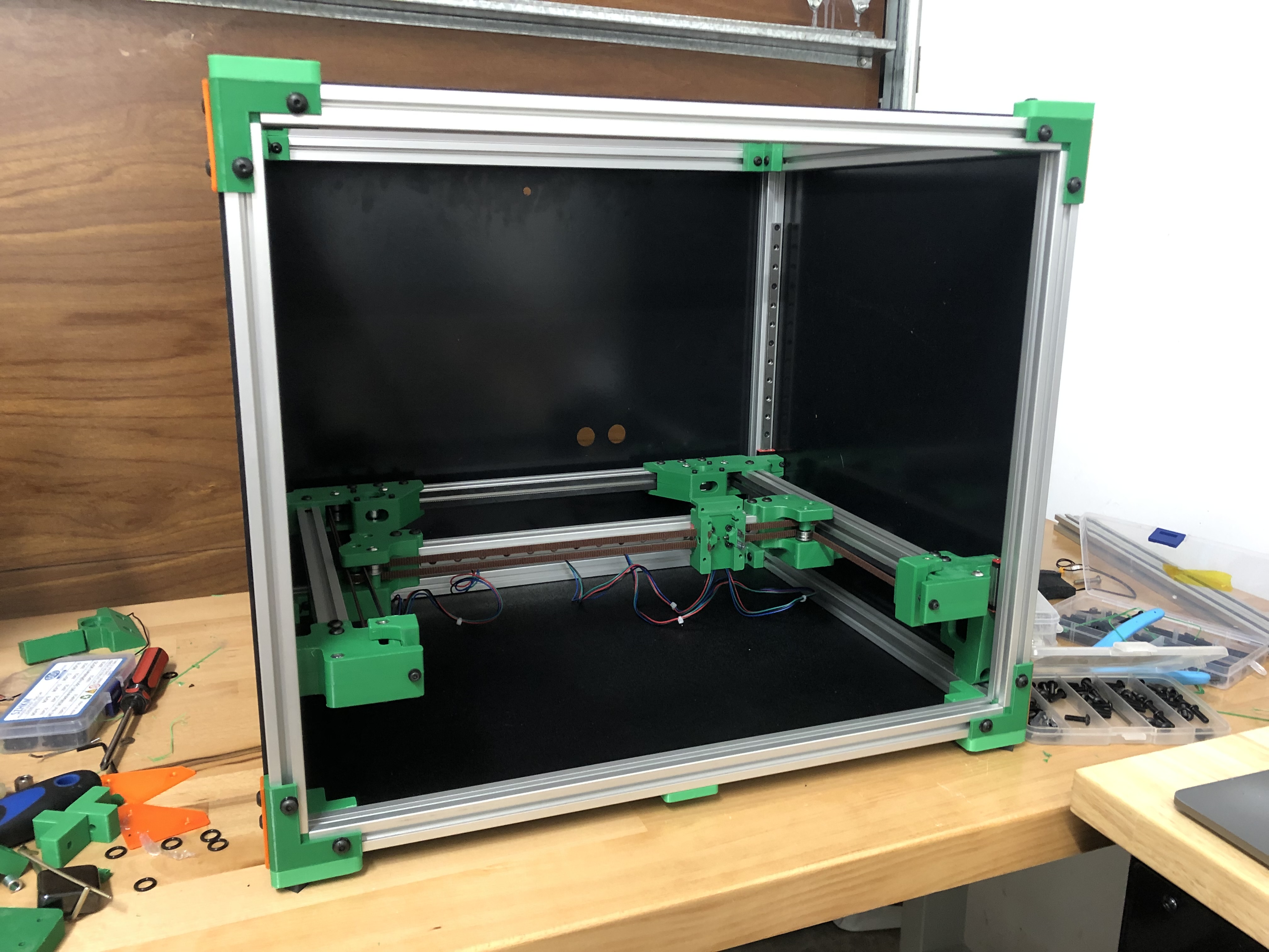 First draft of a custom 3d printer